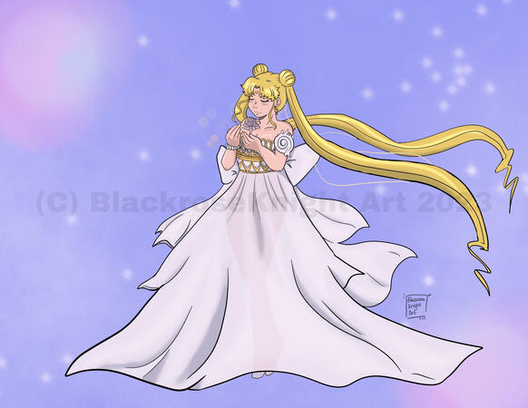 Princess Serenity (Sailor Moon fanart)